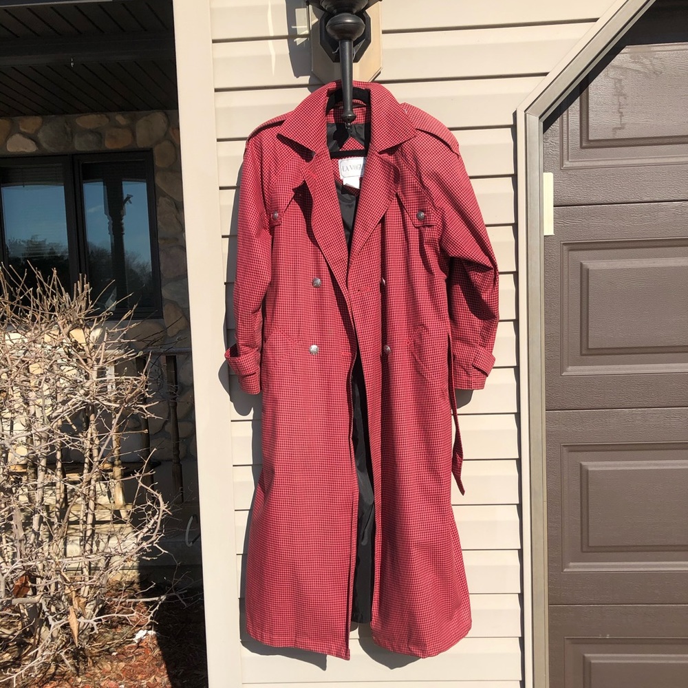 Red La Vogue Coat